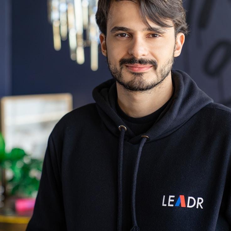 Portrait of Sky Chen, group coordinator and fusion cooking expert